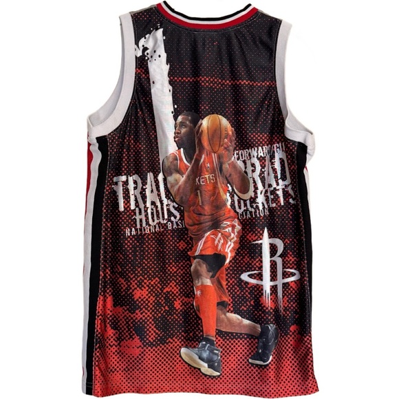 Tracy McGrady Houston Rockets Jersey Youth 14-16 Boys Majestic Vintage NBA T-MAC - Picture 2 of 16
